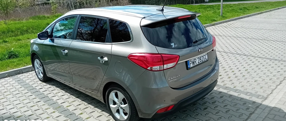 Kia Carens cena 42200 przebieg: 156000, rok produkcji 2014 z Września małe 466